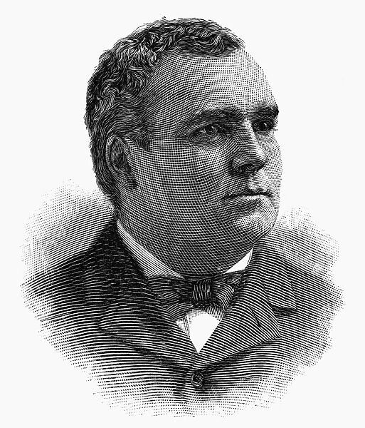 JOHN M. EGAN (1848-1923). American-Canadian railroad executive. Engraving, American