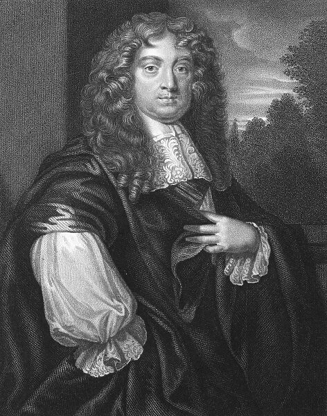 JOHN MAITLAND (1616-1682). Second earl and first Duke of Lauderdale. Line-and-stipple engraving, English, 1836