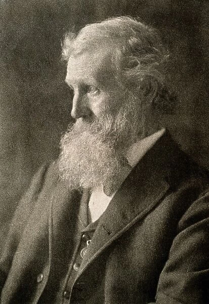 JOHN MUIR (1838-1914). American (Scottish-born) naturalist. Photograph, c1909