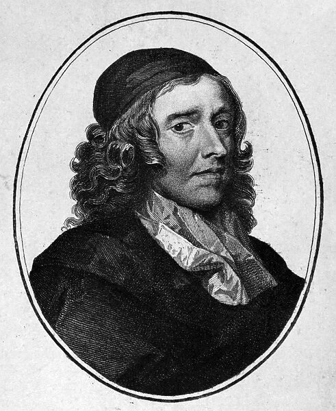 JOHN OWEN (1616-1683). English Puritan pastor and theologian. Copper engraving, English, c1800