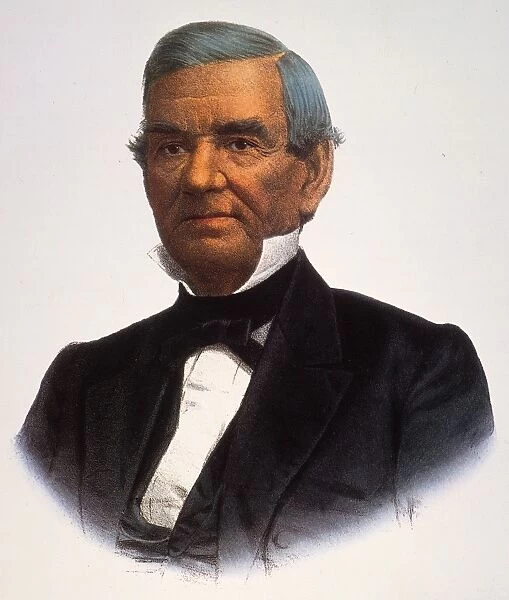JOHN ROSS (1790-1866). Cherokee chief. Also known as Guwisguwi. Lithograph, 1836