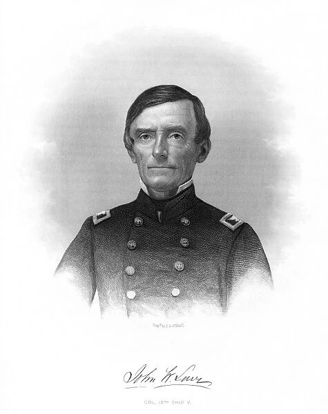 JOHN W. LOWE (1809-1861). Union Army Colonel during the American Civil War, killed