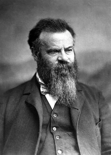 JOHN WESLEY POWELL (1834-1902). American geologist and ethnologist. Photographed c1885