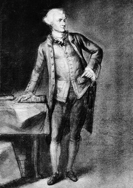 JOHN WILKES (1727-1797). English politician. Pencil drawing by Richard Earlom