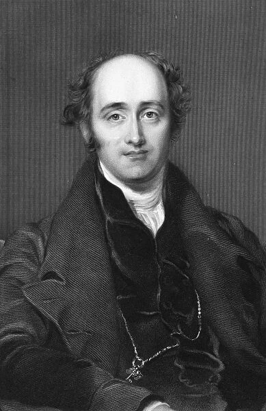 JOHN WILSON CROKER (1780-1857). Anglo-Irish politician and writer. Stipple engraving after Sir Thomas Lawrence
