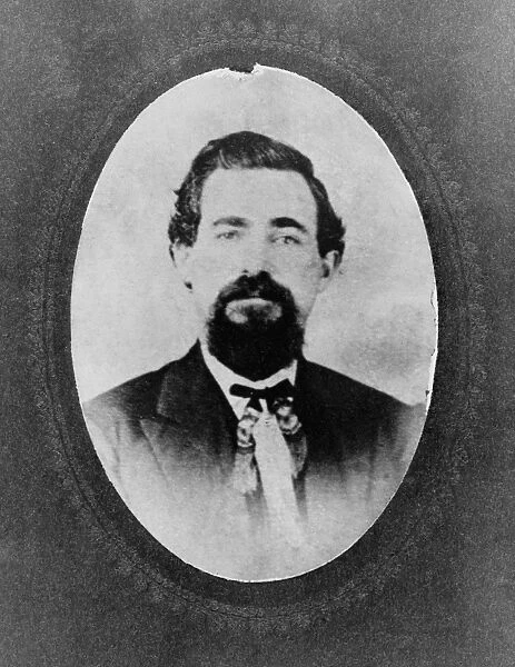JOHN X. BEIDLER (1831-1890). American vigilante and lawman. Photographed in 1869