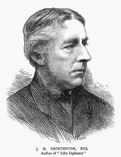 JOSEPH HENRY SHORTHOUSE (1834-1903). English novelist. English wood engraving, 1882