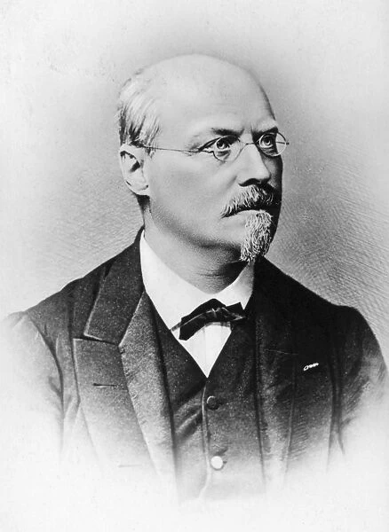JOSEPH JOACHIM RAFF (1822-1882). German (Swiss-born) composer. Photographed at Wiesbaden