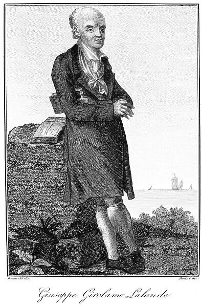 JOSEPH LALANDE (1732-1807). Joseph Jerome Le Francais de LaLande. French astronomer