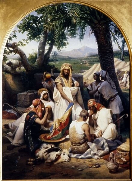 JOSEPHs COAT. Oil on canvas, 1853, by Horace Vernet