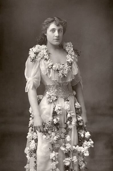 JULIA NEILSON (1868-1957). English actress. Photograph by W. & D. Downey, c1892