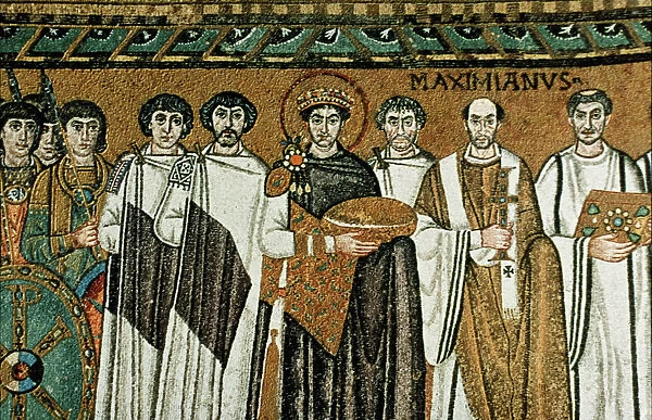 JUSTINIAN I (483-565). Emperor of the Byzantine Empire, 527-565. Emperor Justinian the Great
