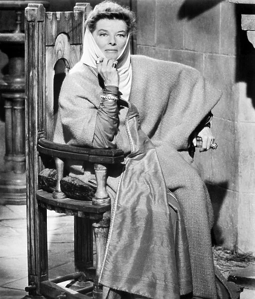 KATHARINE HEPBURN (1907-2003). American actress. As Eleanor of Aquitaine in The Lion in Winter, 1968