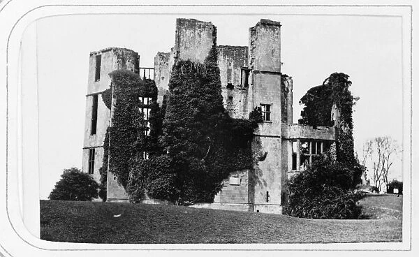 KENILWORTH CASTLE, c1869. The ruin of Leicesters Building in Kenilworth Castle