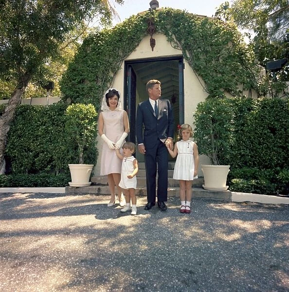 KENNEDY FAMILY, 1963. President John F