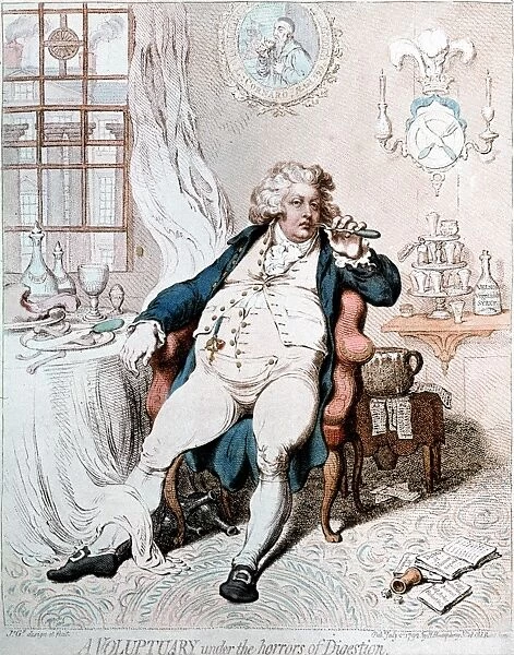 KING GEORGE IV OF ENGLAND. George IV (1762-1830), King of Great Britain and Ireland (1820-30)