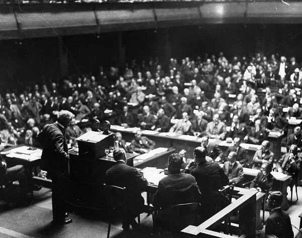 LEAGUE OF NATIONS, 1924. The Fifth Assembly of the League of Nations in session