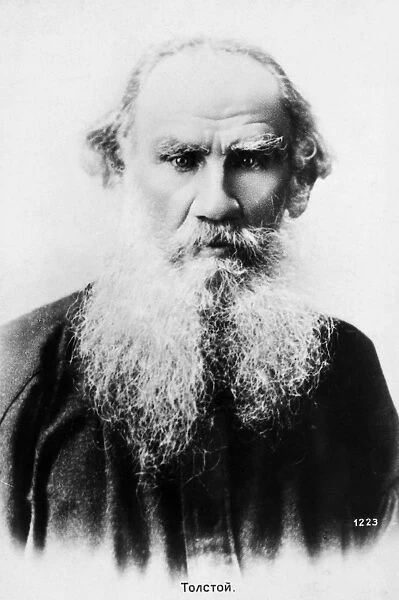 LEO NIKOLAEVICH TOLSTOY (1828-1910). Russian novelist and philosopher