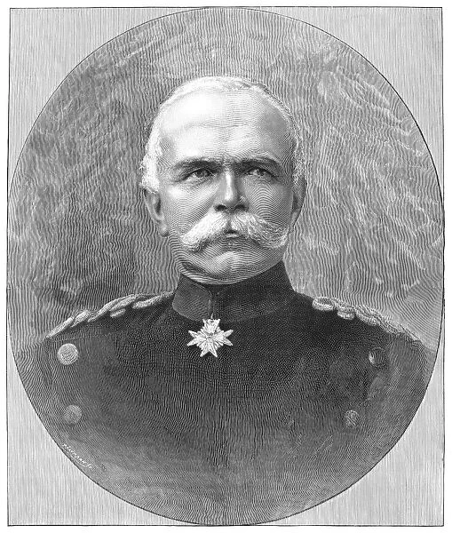 LEO von CAPRIVI (1831-1899). Graf Georg Leo von Caprivi. German soldier and poltician. Wood engraving, English, 1890, when Graf von Caprivi became chancellor of Germany