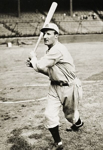 LEON GOSLIN (1900-1971). Know as Goose Goslin. American baseball player. Photographed while with the St. Louis Browns, c1930