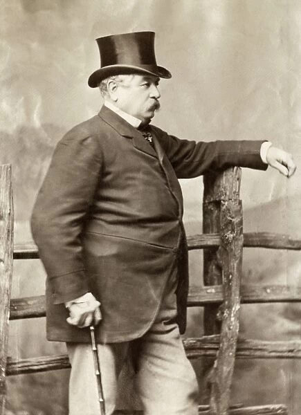 LEONARD JEROME (1817-1891). American financier and maternal grandfather of Winston Churchill