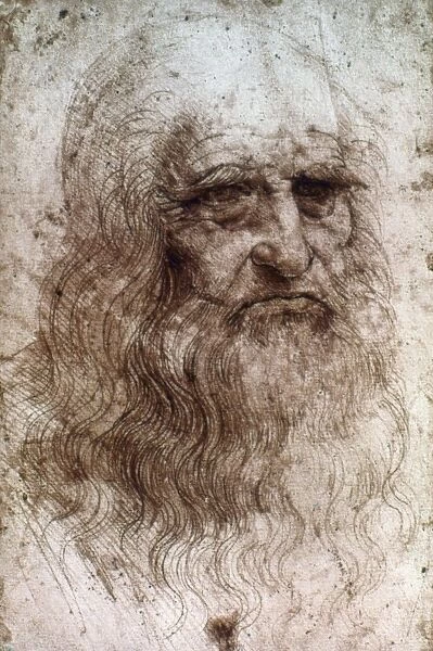 LEONARDO DA VINCI (1452-1519). Italian painter, sculptor, architect, engineer, and scientist