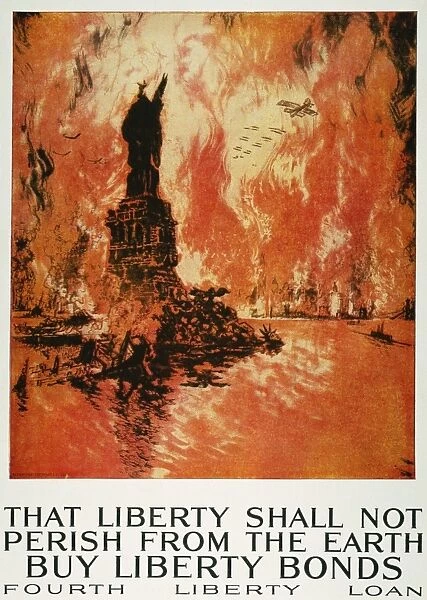 That Liberty Shall Not Perish... American World War I Liberty Loan poster