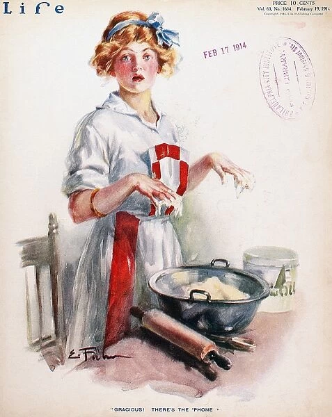 Life magazine cover, 19 February 1914