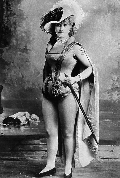 LILLIAN RUSSELL (1861-1922). N e Helen Louise Leonard. American singer and actress. Photographed in 1881