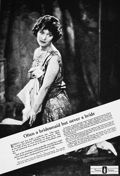 LISTERINE AD, 1920s. First published in the mid-1920s