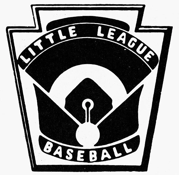 LITTLE LEAGUE BASEBALL. Symbol of Little League Baseball, established 1939