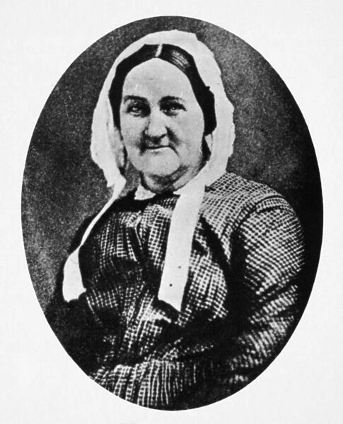 LOUISA WHITMAN (d. 1873). Mother of Walt Whitman (1819-1892)