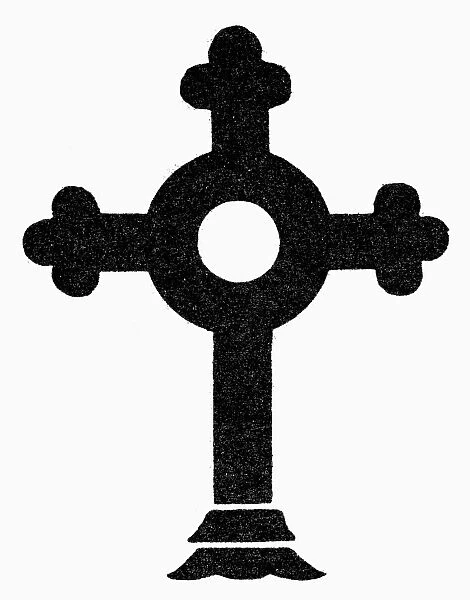 LUTHERAN CROSS. Symbol of the Luteran Church