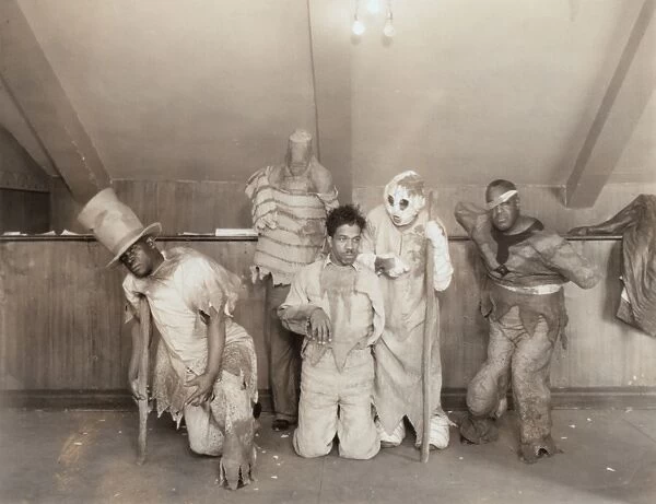 MACBETH, 1936. Actors in the Federal Theatre Projects production of Macbeth
