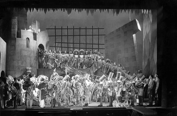 MACBETH, 1936. The Federal Theatre Projects production of Macbeth at the Lafayette