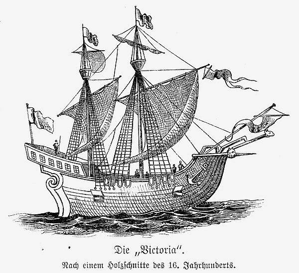 MAGELLANs VITTORIA. The Vittoria, the last surviving ship of Ferdinand Magellans command