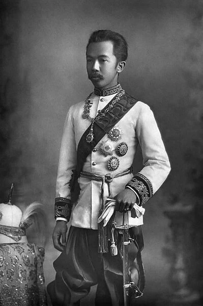 MAHA VAJIRUNHIS (1878-1895). Crown Prince of Siam, son of Rama V. Photograph by W
