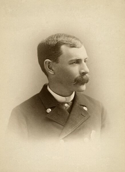 MAN, c1885. Portrait of a man photographed by W. G. C. Kimball in Concord, New Hampshire