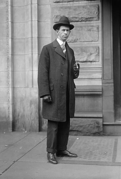 MAN, c1915. Portrait of an unidentified man. Photograph, c1915