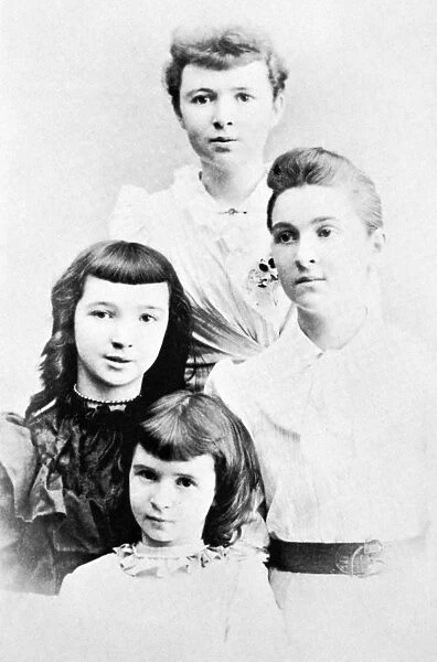 MARGARET SANGER (1879-1966). American leader of birth-control movement. The Higgins sisters