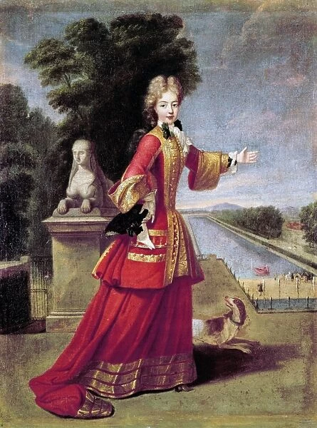 MARIE ADELAIDE OF SAVOY (1685-1712). Princess of Savoy and Piedmont and Duchess