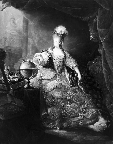MARIE ANTOINETTE (1755-1793). Queen of France, 1774-1792