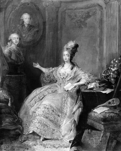 MARIE JOSEPHINE OF SAVOY (1753-1810). Princess of Sardinia and Piedmont and Countess of Provence