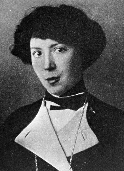 MARIE LAURENCIN (1885-1956). French painter. Photographed in 1913