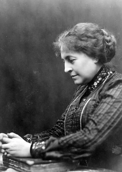 MARIE STRITT (1855-1928). German feminist and suffragette. Photograph, 1904