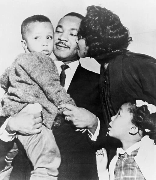 MARTIN LUTHER KING, JR. (1929-1968). American cleric and civil rights leader