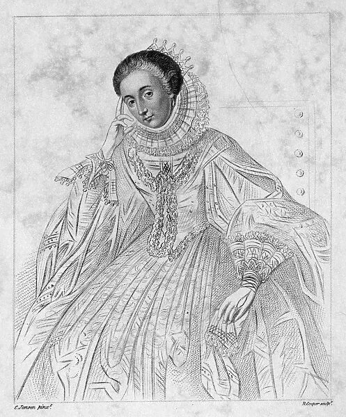 MARY HERBERT PEMBROKE (1561-1621). Nee Sidney. English countess, woman of letters