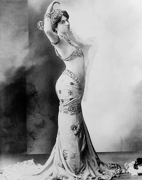 MATA HARI (1876-1917). Stage name of Gertrud Margarete Zelle, Dutch dancer and spy