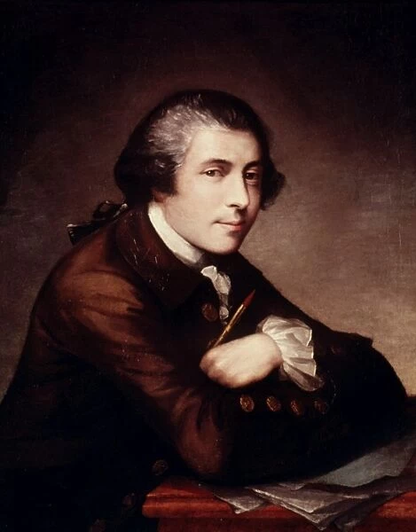 MATTHEW PRATT (1734-1805). American portrait painter. Self portrait. Oil on canvas