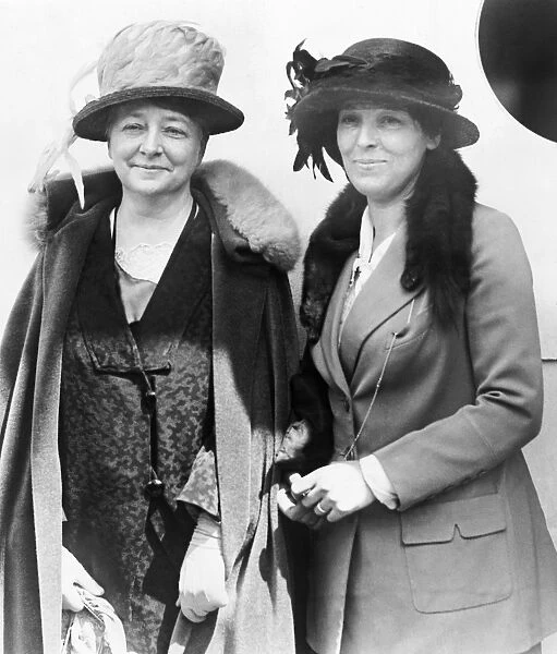 MAUD WOOD PARK (1871-1955). American suffragist and womens rights activist. With Ann Webster